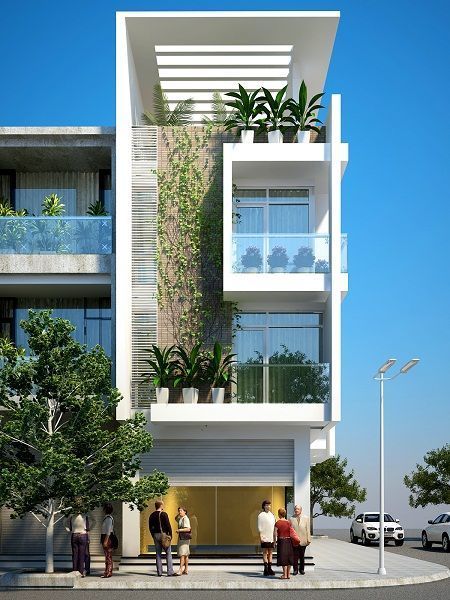 thiết kế nhà 70m2