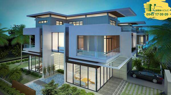 Bộ sưu tập các mẫu thiết kế biệt thự song lập được ưa chuộng nhất 2022