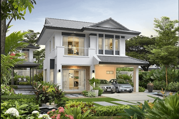 thiết kế nhà vuông