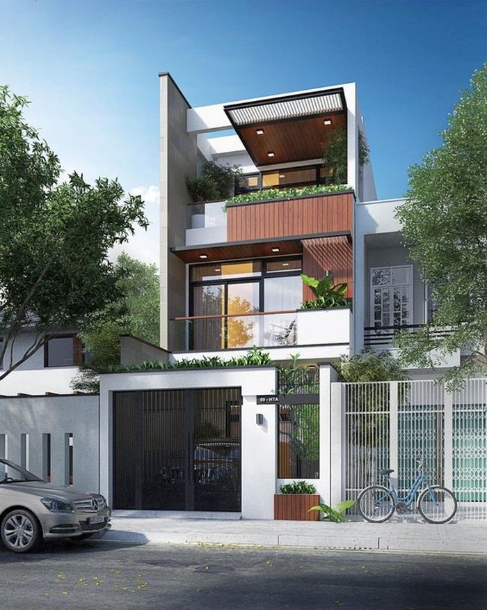 thiết kế nhà vuông