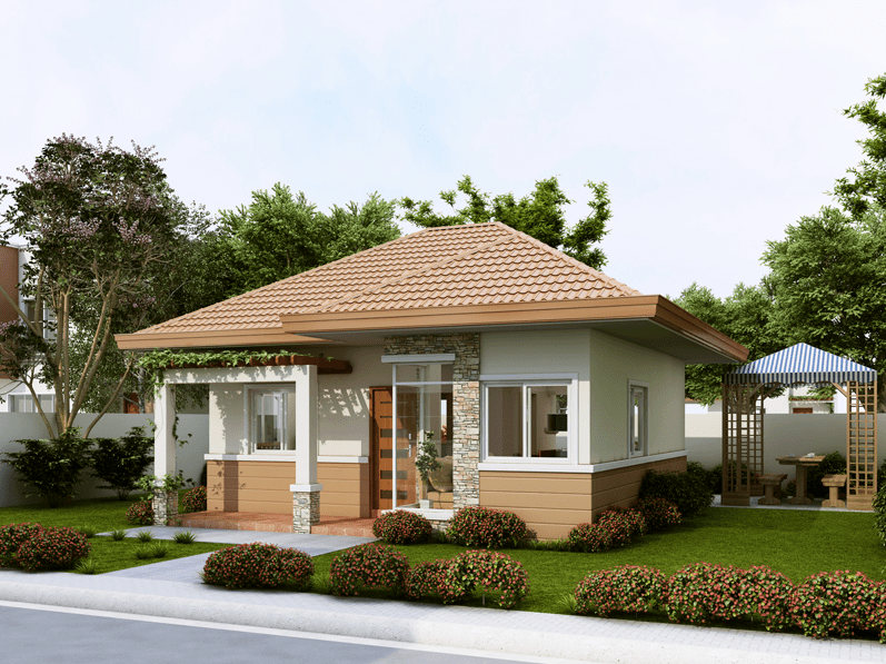 thiết kế nhà vuông