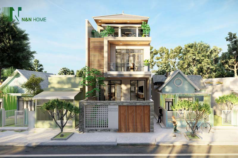 thiết kế nhà 6x10m