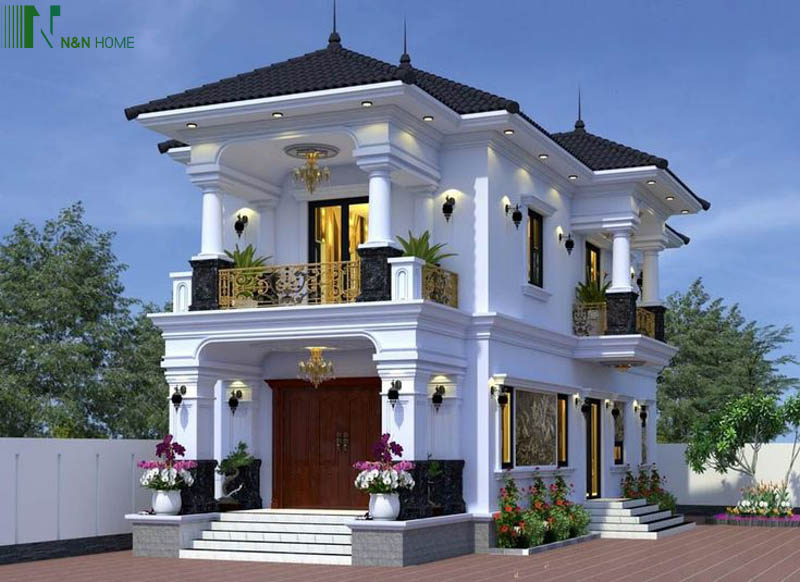 thiết kế nhà rộng 7m dài 20m