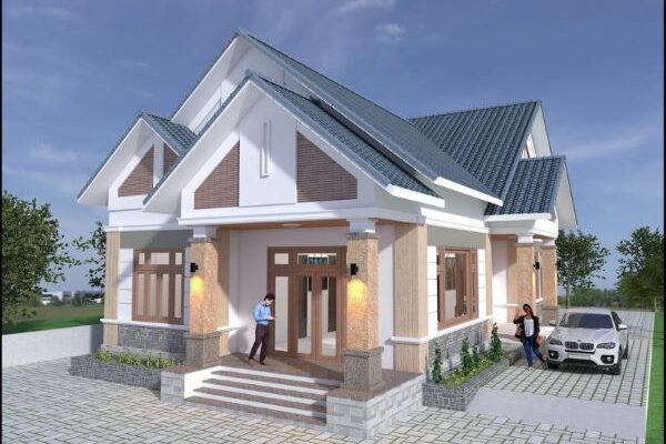 20+ mẫu thiết kế nhà cấp 4 3 phòng ngủ sang trọng và hiện đại