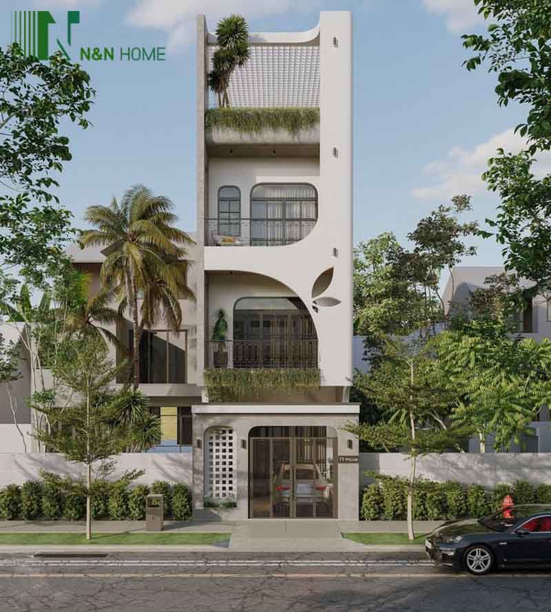 nhà phố 3 tầng 5x17m