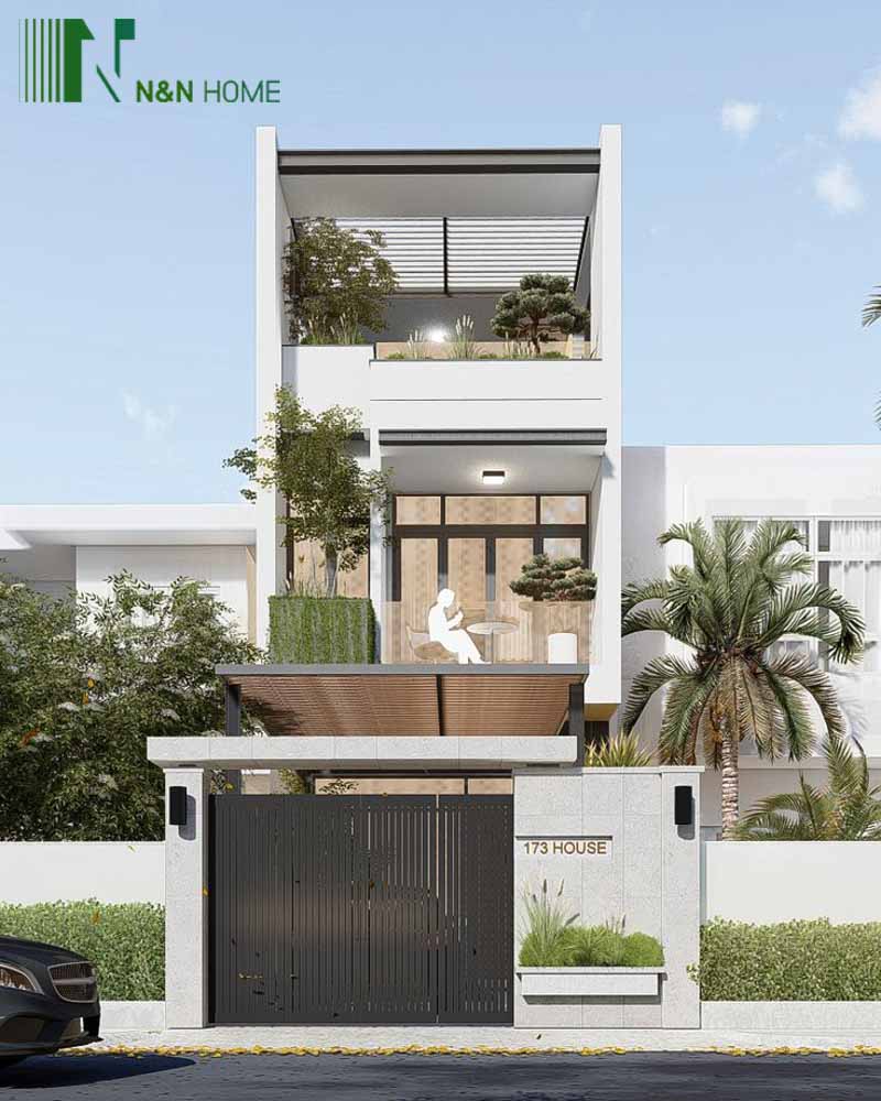 nhà phố 3 tầng 5x17m