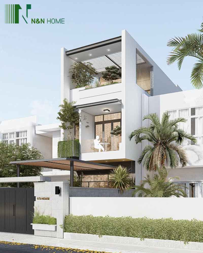 nhà phố 3 tầng 5x17m