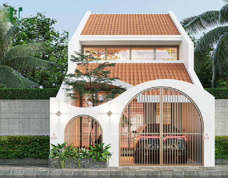 thiết kế nhà gác lửng 5x15