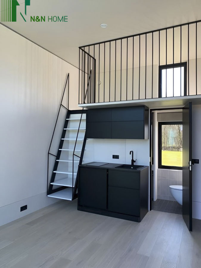 chi phí xây phòng trọ 16m2
