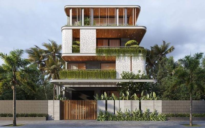 xây nhà hiện đại