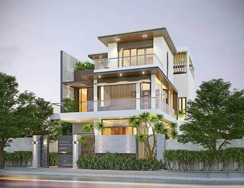 xây nhà hiện đại