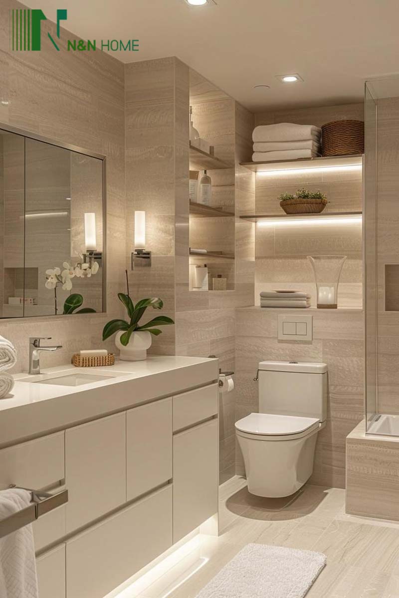 nhà 2 tầng 3 phòng ngủ 5x20