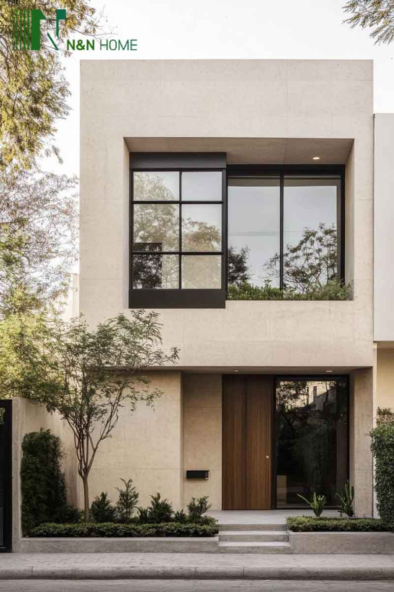 nhà 2 tầng 3 phòng ngủ 5x20