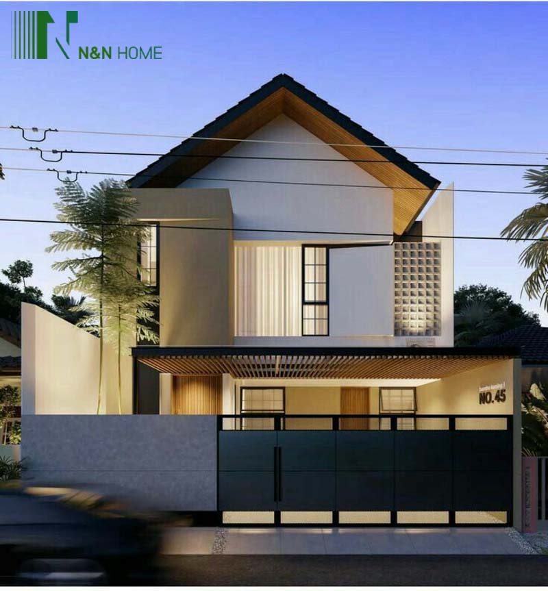 nhà 2 tầng 3 phòng ngủ 5x20