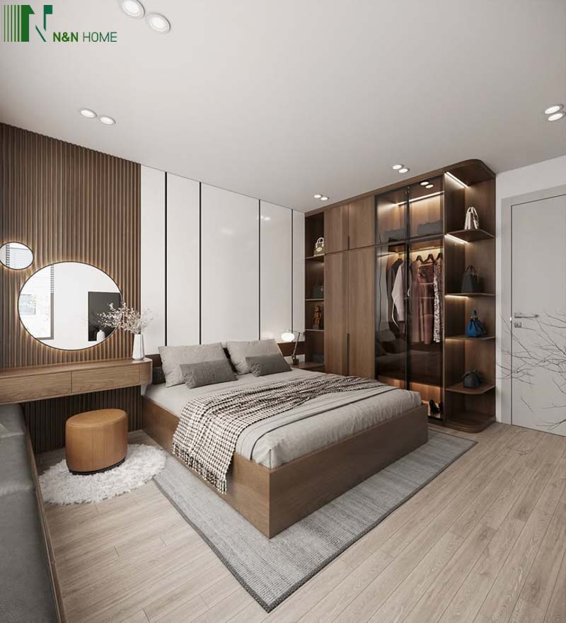 mẫu nhà phố 2 tầng 5x13m