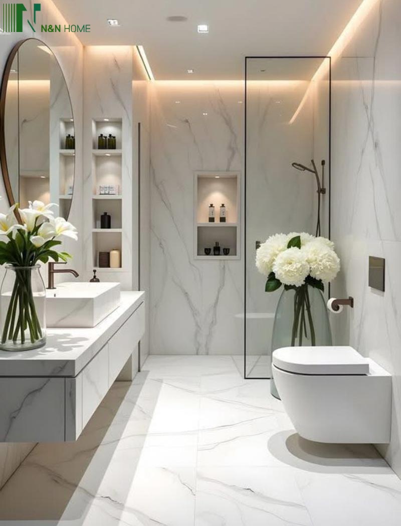 mẫu nhà phố 2 tầng 5x13m