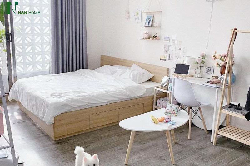 Thiết kế phòng trọ 10m2