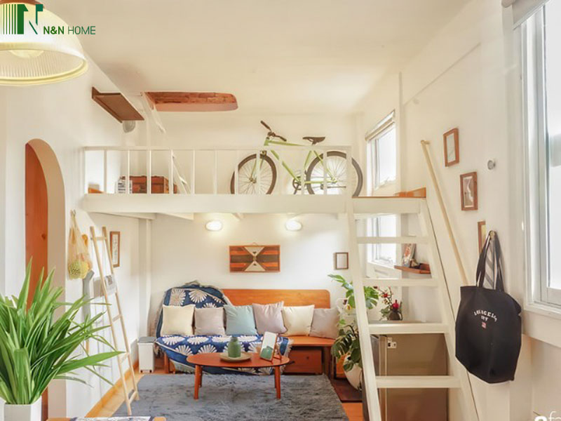 Thiết kế phòng trọ 10m2