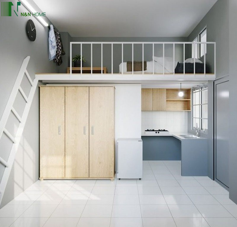 Thiết kế phòng trọ 10m2