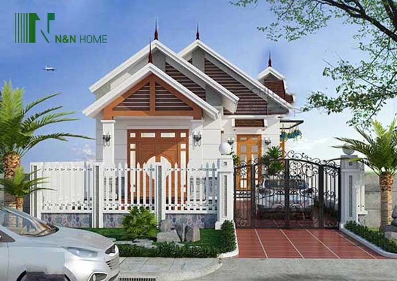Nhà 1 tầng 4 phòng ngủ 150m2