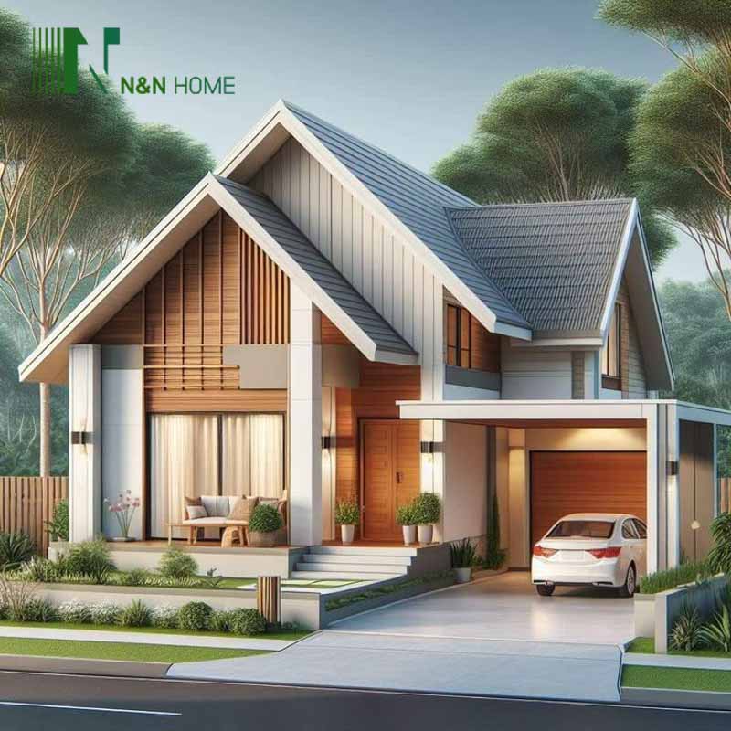 Nhà 1 tầng 4 phòng ngủ 150m2