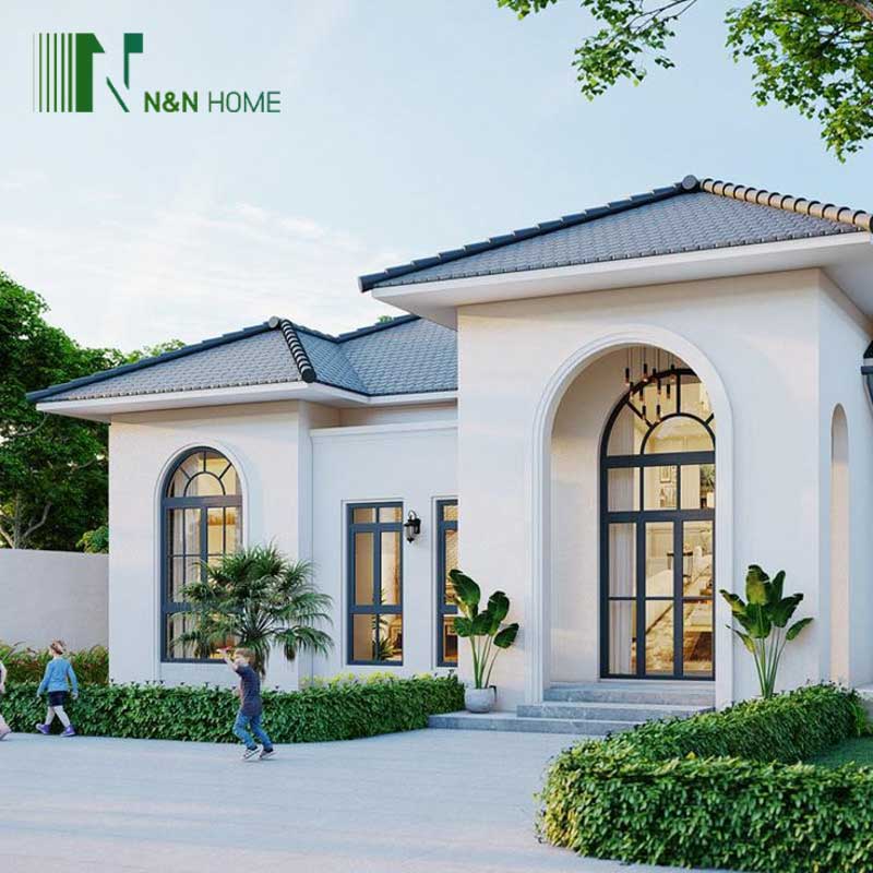 Nhà 1 tầng 4 phòng ngủ 150m2