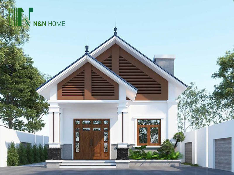 Nhà 1 tầng 4 phòng ngủ 150m2