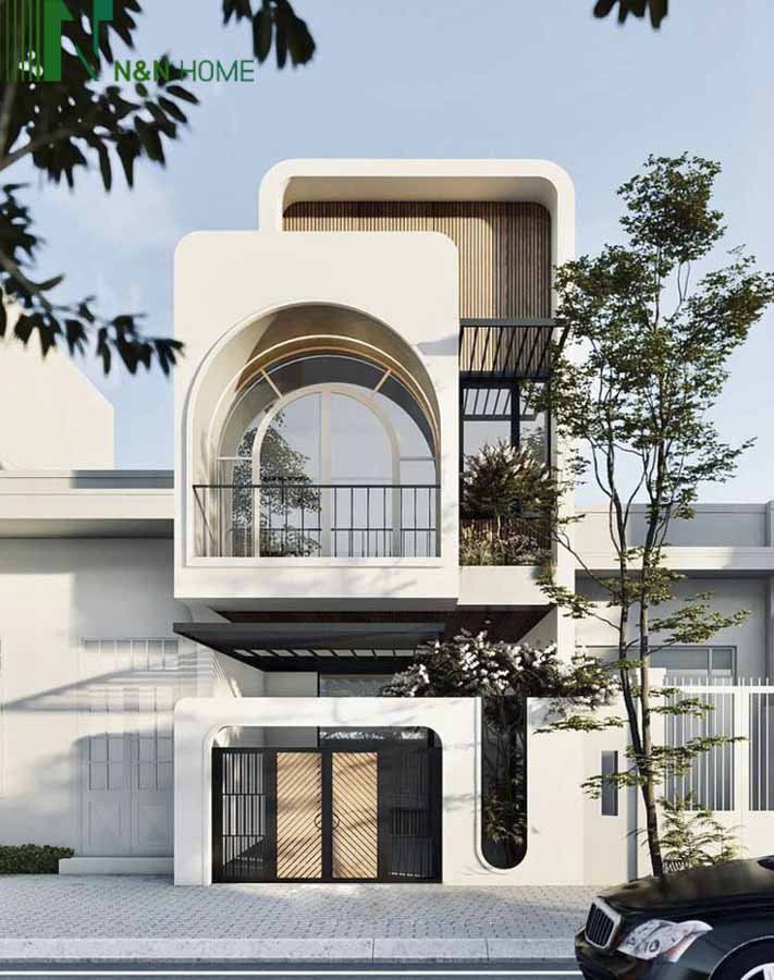 Thiết kế nhà 60m2 2 tầng