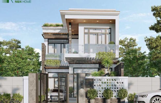 Tìm hiểu 43+ mẫu nhà phố mặt tiền 8m 2 tầng đẹp, xu hướng nhất