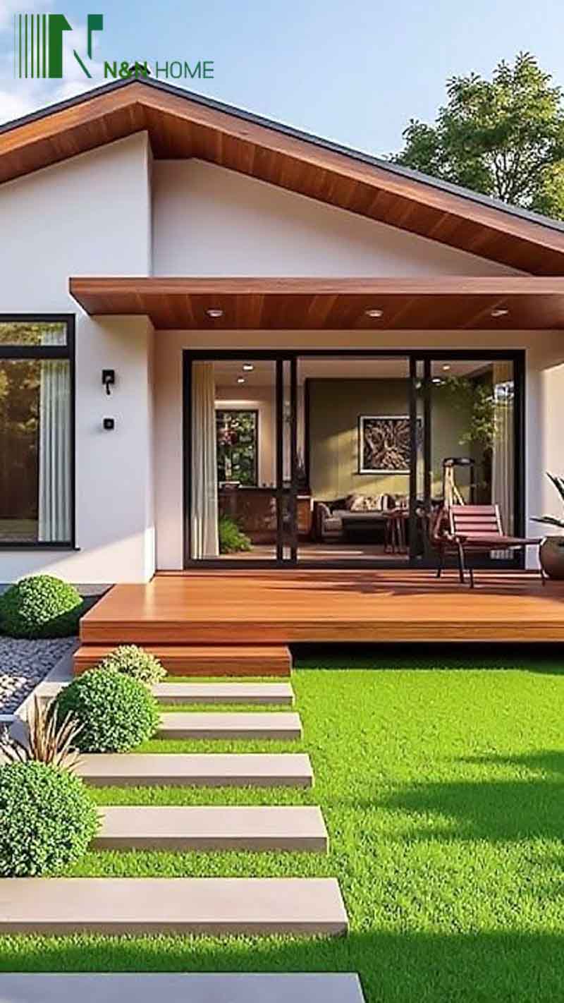 mẫu nhà cấp 4 giá rẻ 100 triệu