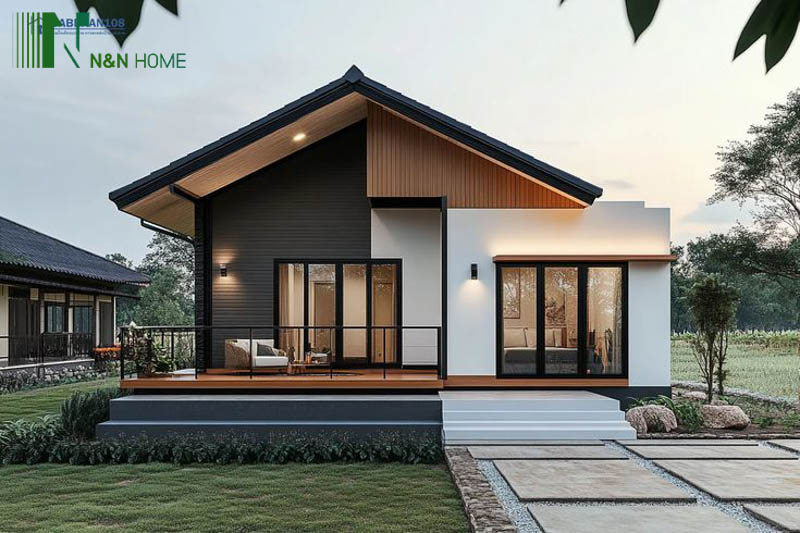 mẫu nhà cấp 4 giá rẻ 100 triệu