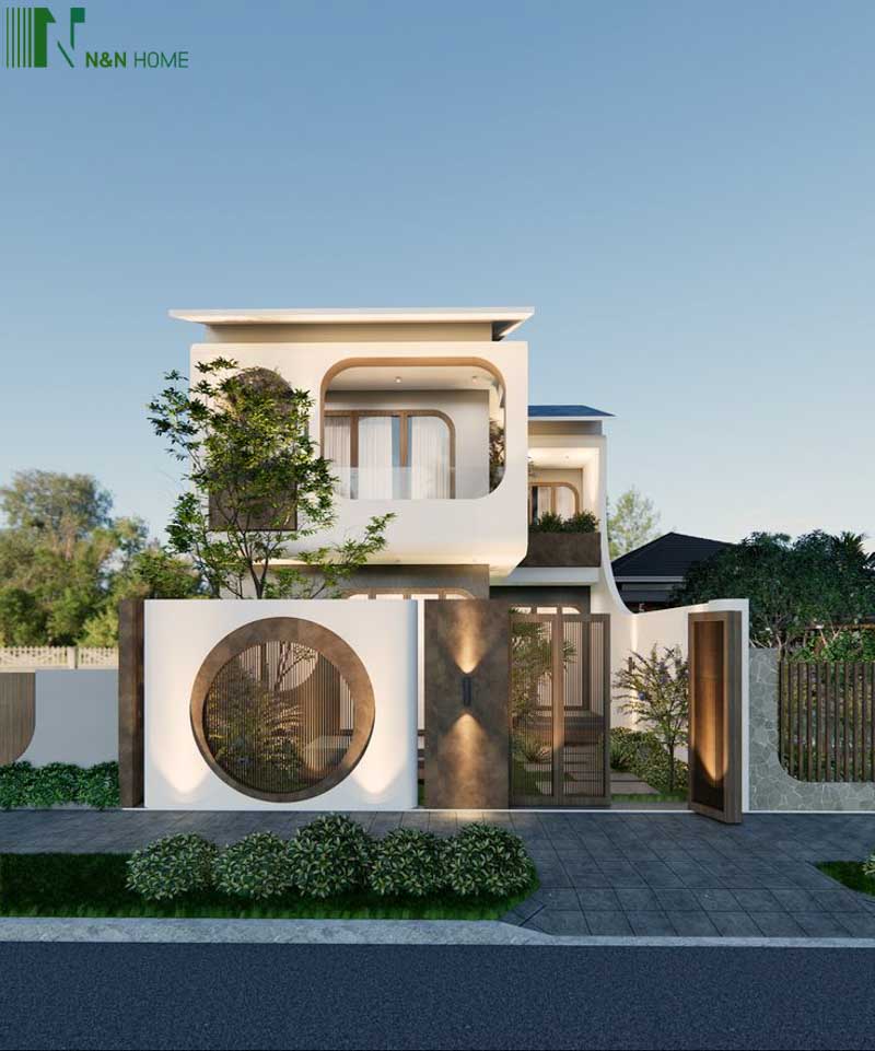 mẫu thiết kế nhà hình ống