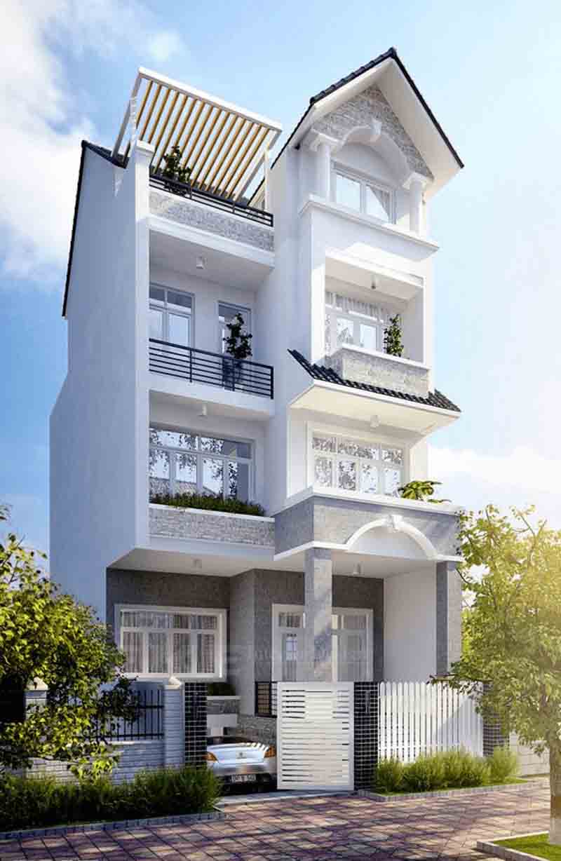 Sửa nhà 3 tầng thành 4 tầng