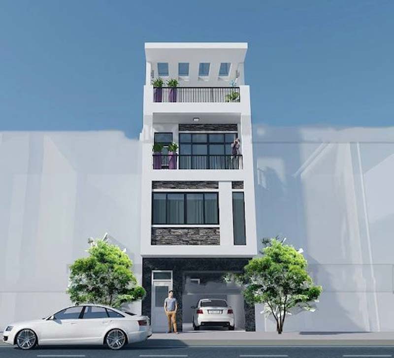 Sửa nhà 3 tầng thành 4 tầng