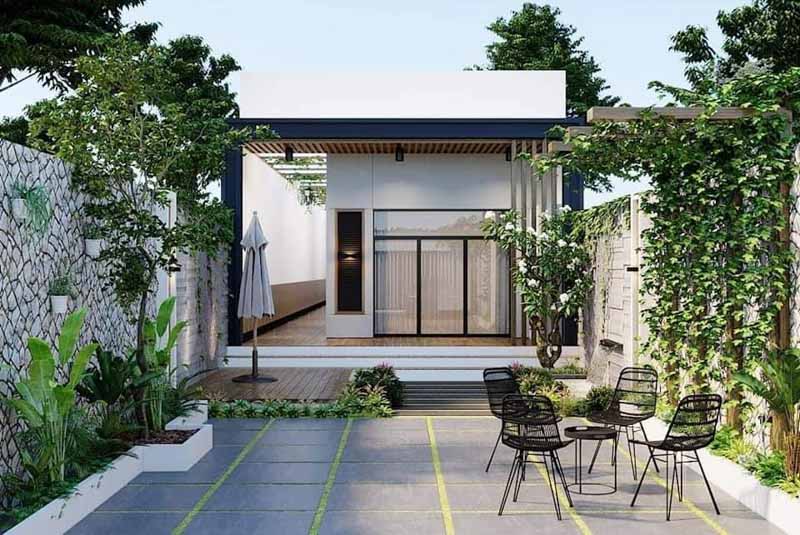 Chi phí sửa nhà hoàn thiện với cảnh quan thiên nhiên