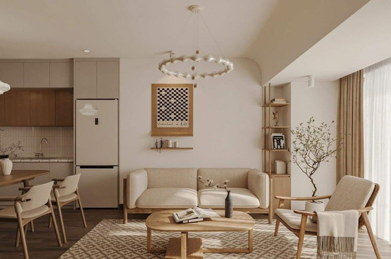 Dự tính báo giá thi công thạch cao với mẫu nhà theo phong cách tối giản